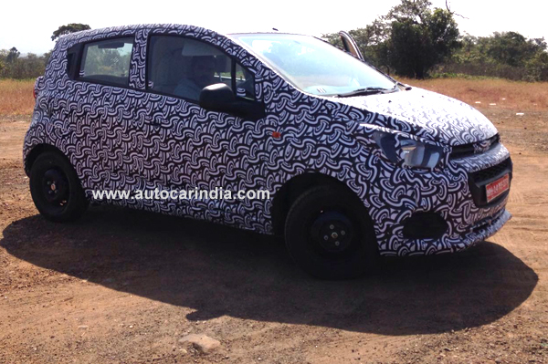 2017 Chevrolet Beat spied ahead of launch